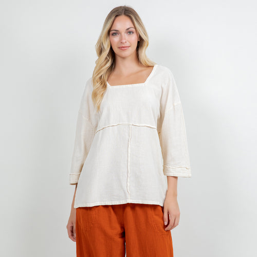 Elena Top 100% Cotton Gauze