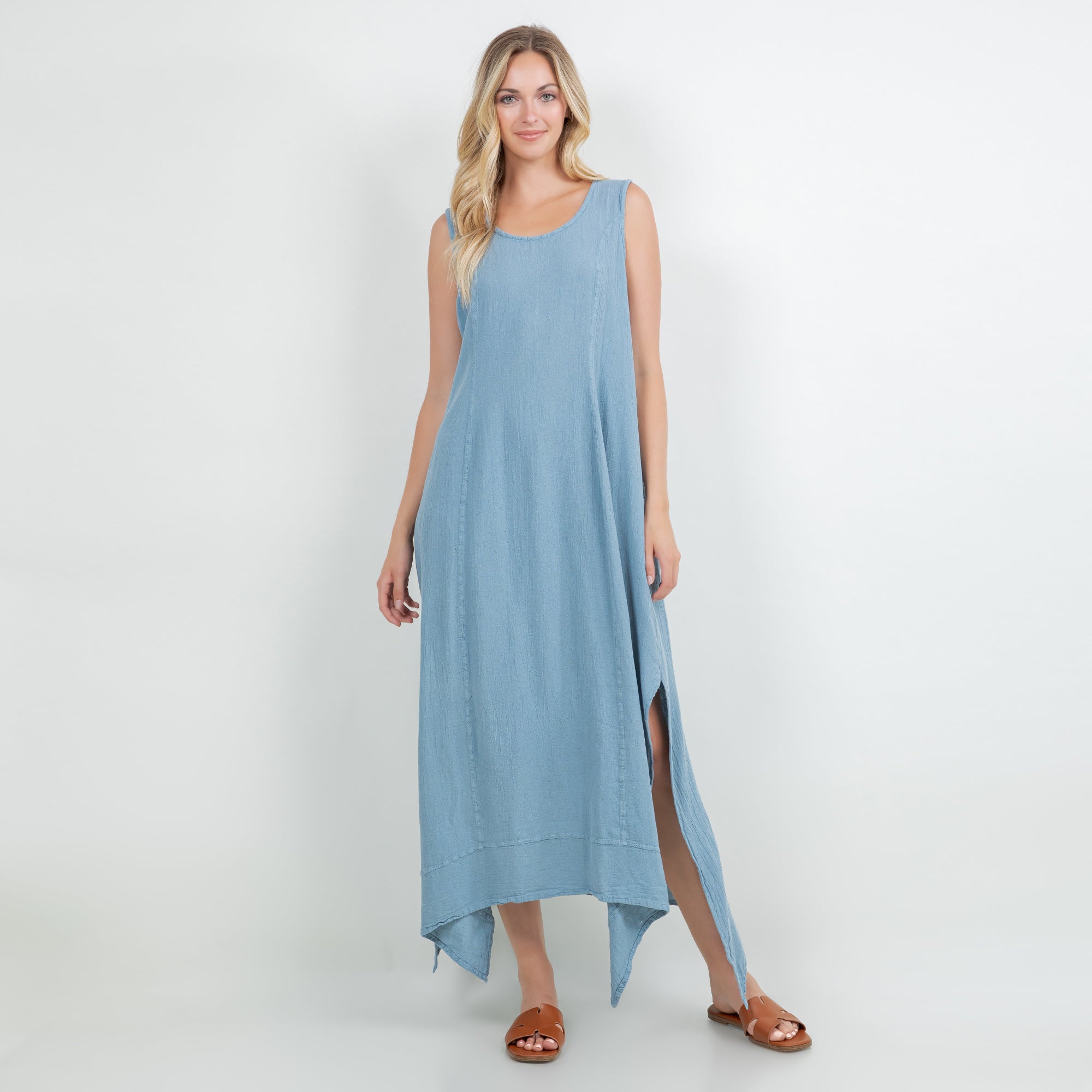 Marsha Dress 100% Cotton Gauze Sale – Cottonways