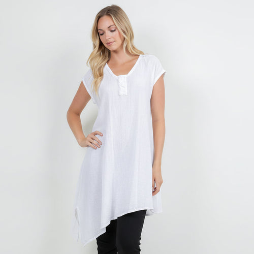 Belu- 100% Cotton Gauze Top by Cottonways Sale