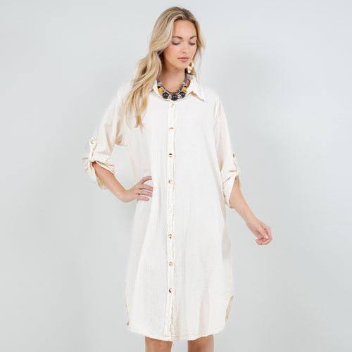 Chris Tunic - 100% Cotton Gauze