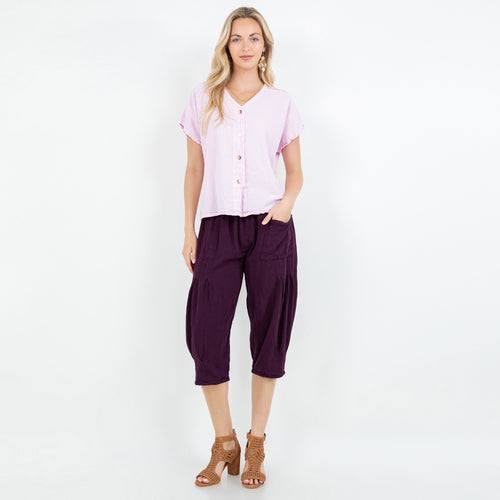 Suzie Capri Pants With Pocket!