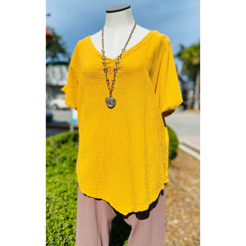 Linda is a Ruched Cottonways Classic Top Sale!