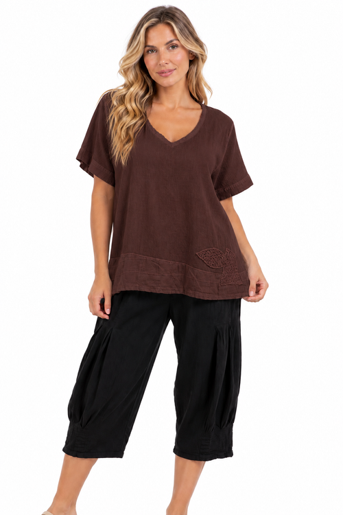 Women's Cora Cotton Gauze Top