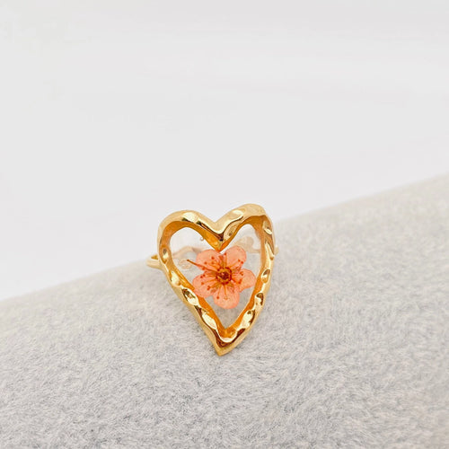 57680 Floral Heart Ring