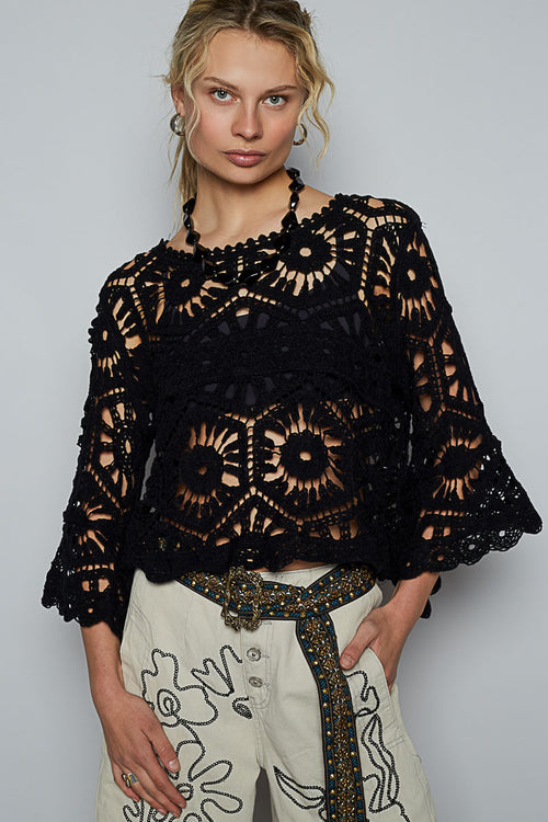 Crochet Cropped Top SMC100