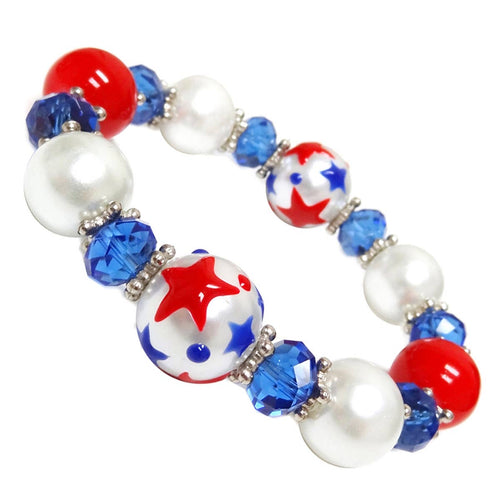 B PATRIOTIC HANDPAINTED IUP08