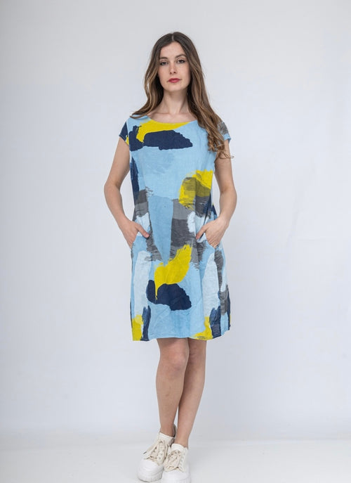 3533 Brushstrokes Dress