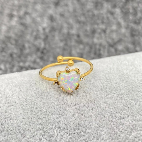 59762 Ring Lucky Opal