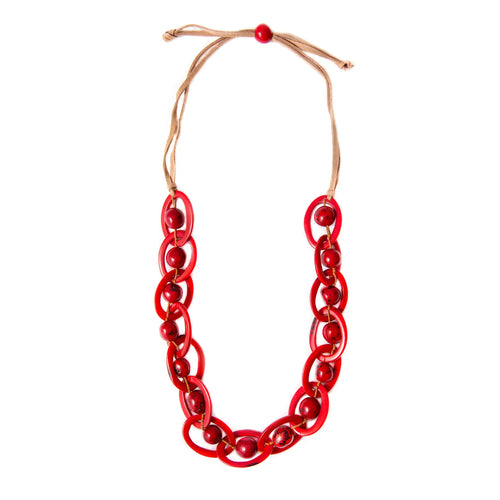 Tagua Pili Necklace