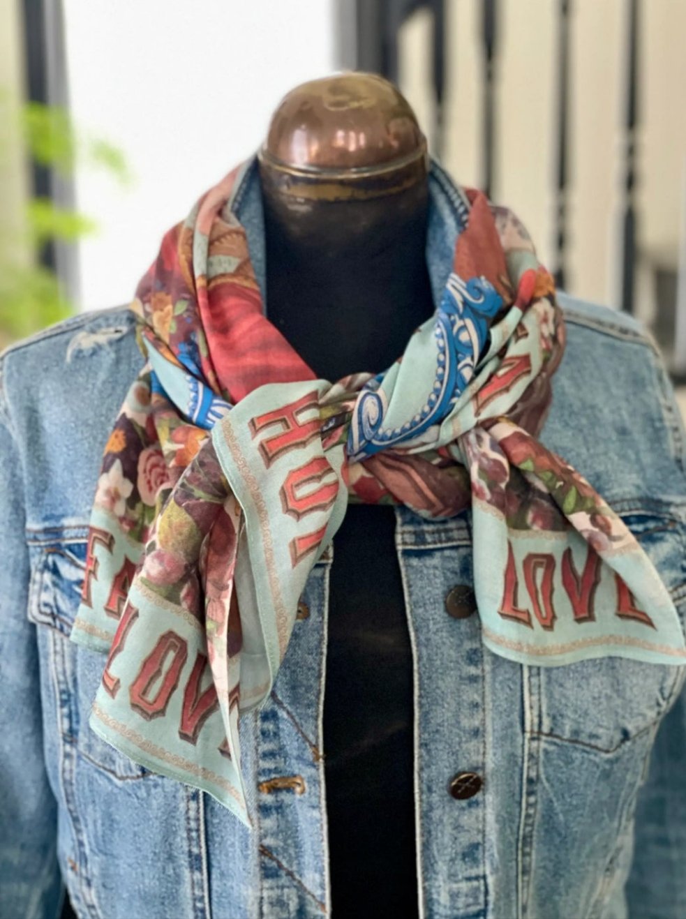 Love Language Bohemian Bamboo Scarf – Cottonways
