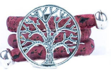 Tree of Life Cork Ring Adjustable 008