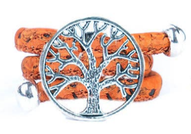 Tree of Life Cork Ring Adjustable 008