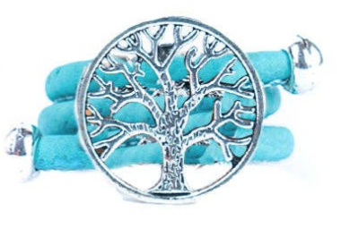 Tree of Life Cork Ring Adjustable 008