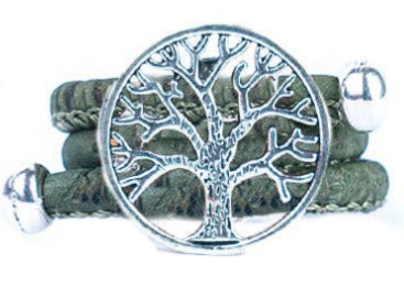 Tree of Life Cork Ring Adjustable 008