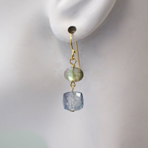 Dainty Semi Drop Earrings 1511E