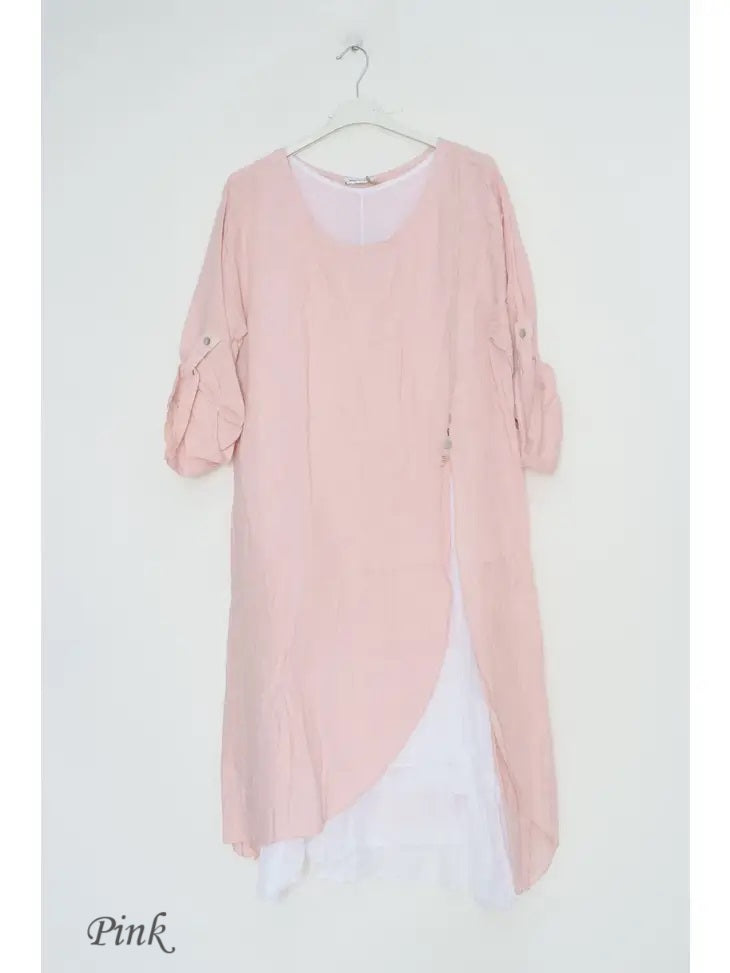 853 Dress - 100% Linen