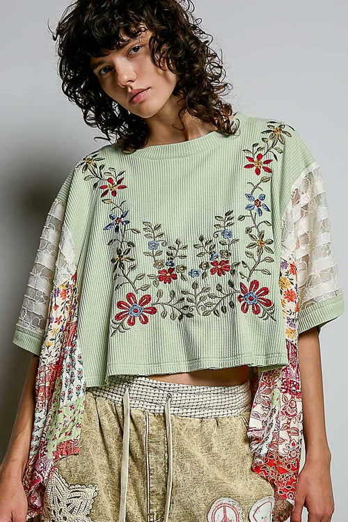 YKT1745 Floral Top