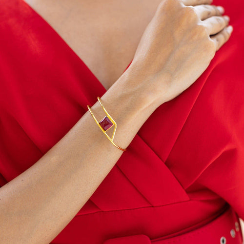 Golden Ratio Bracelet -  VRB006 Ruby