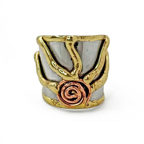 Mixed Metal Cuff Ring 154