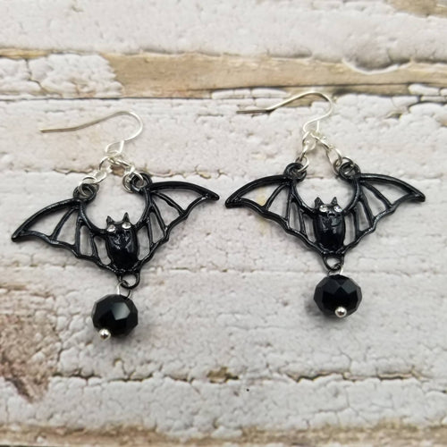 Fall Bat Earrings