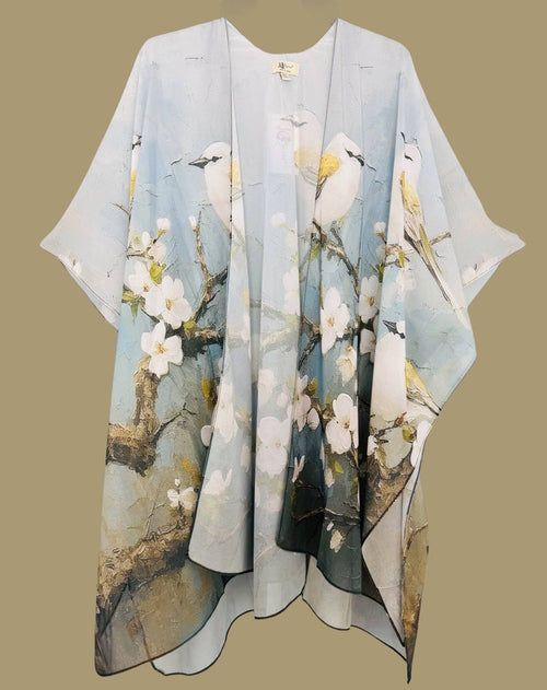 JC Sunny Kimono 91735 Vintage Oil