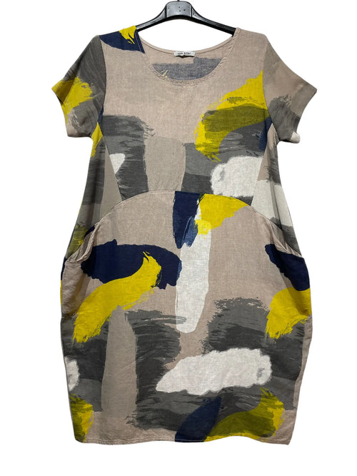 3533 Brushstrokes Dress