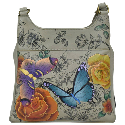 Triple Compartment Satchel - 7001