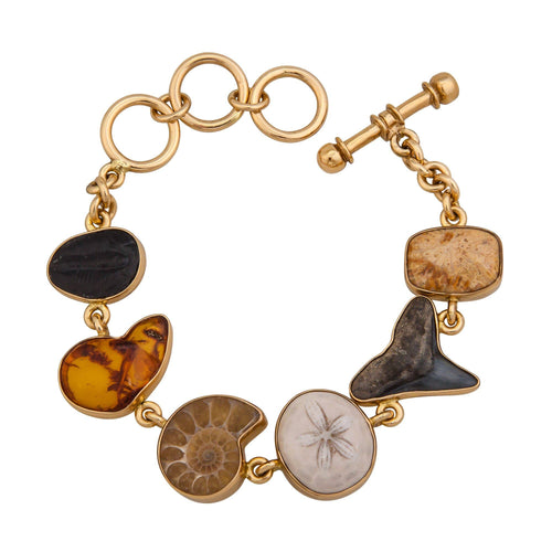 Alchemia Multi-Fossil Bracelet