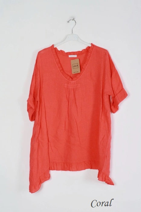 Flowing Linen Tunic 10768