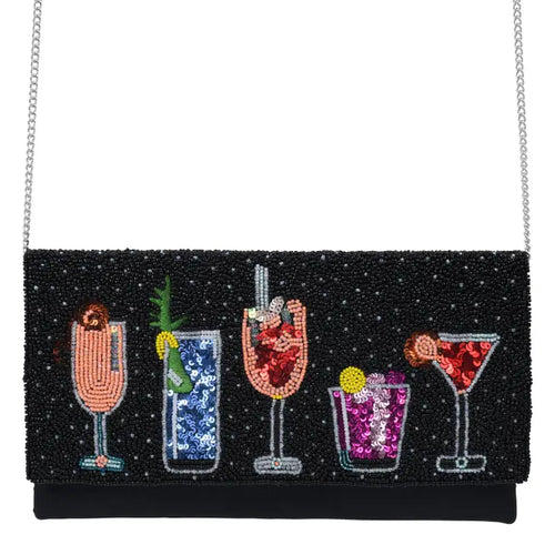 Cocktails Clutch Bag - 045