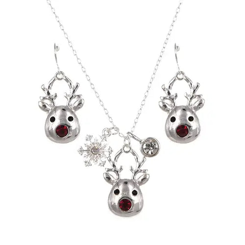 Rudolph Necklace Set