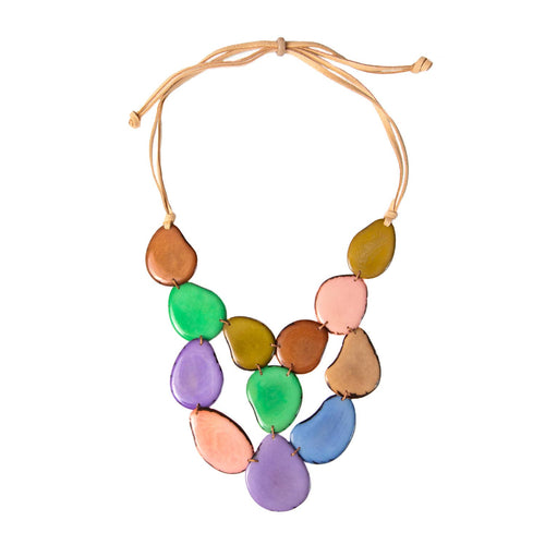 Tagua Waterfall Necklace