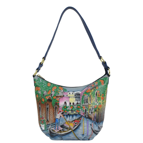 Anuschka Leather Large Shoulder Hobo - 7586