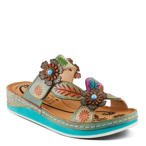 L'Artiste Pillow Shoes Mint Multi