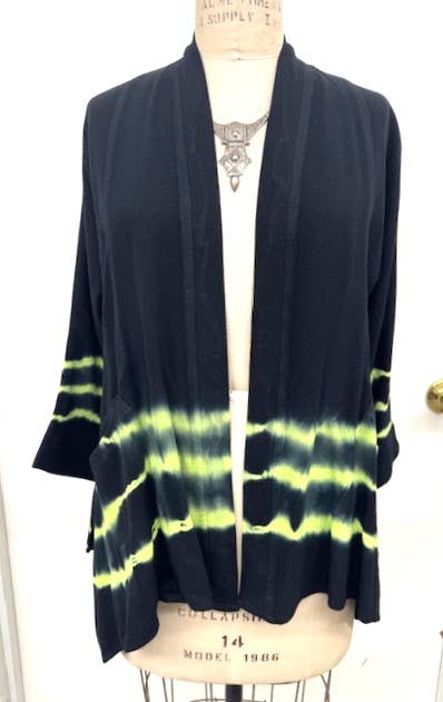 572 TIE DYE EDGE LIME