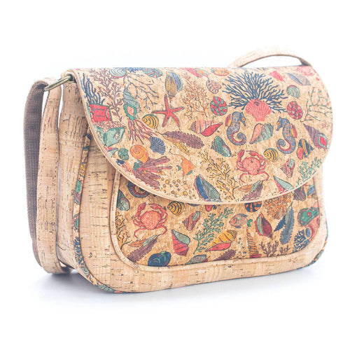 Natural Cork Crossbody - 026