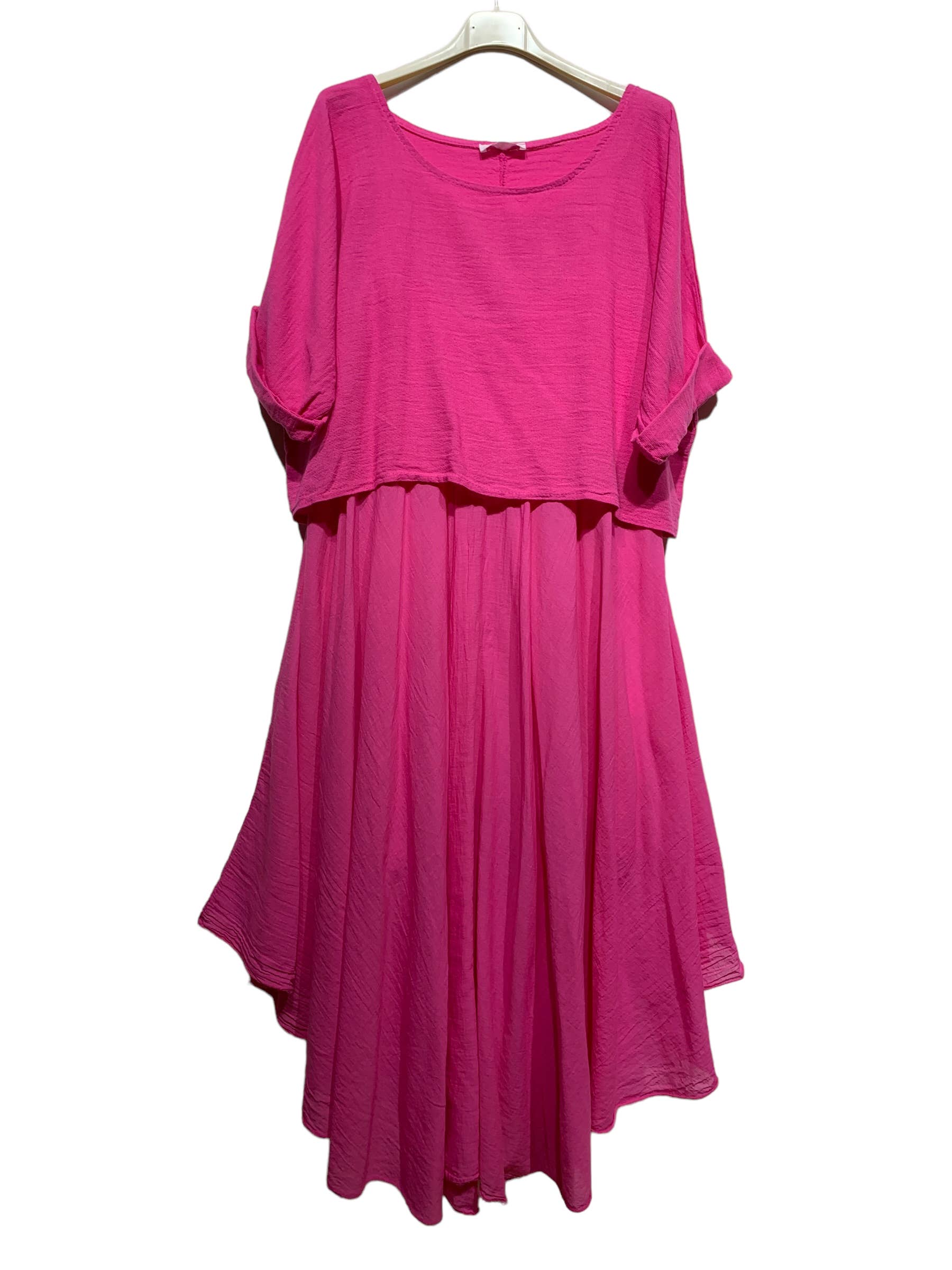 100% Cotton 8285 2 Piece Dress Cottonways 100% Cotton 8285 2 Piece Dress Cottonways