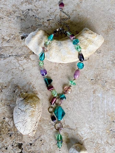 Dragonling Y Silhouette Necklace