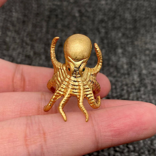 Gold Octopus Ring 65643
