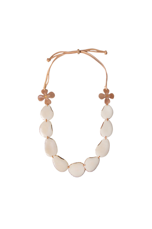 Camellia Organic Tagua Necklace