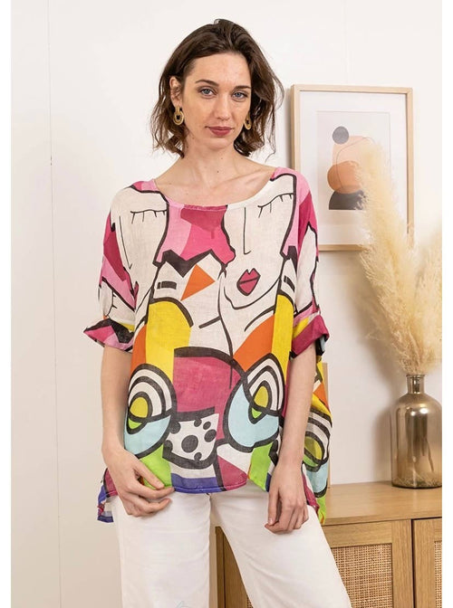 5938 Lala Linen Top