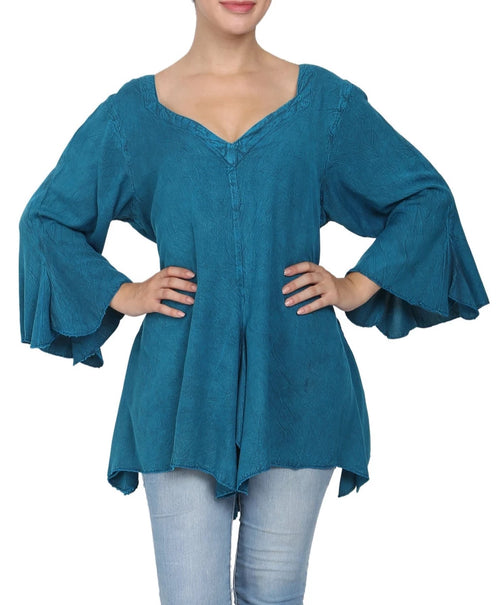 1661 Renaissance Bell Sleeve Sale Top