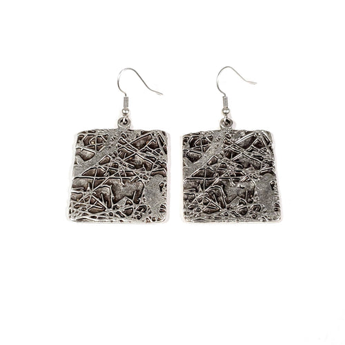 Pewter Earrings 4150 - #062