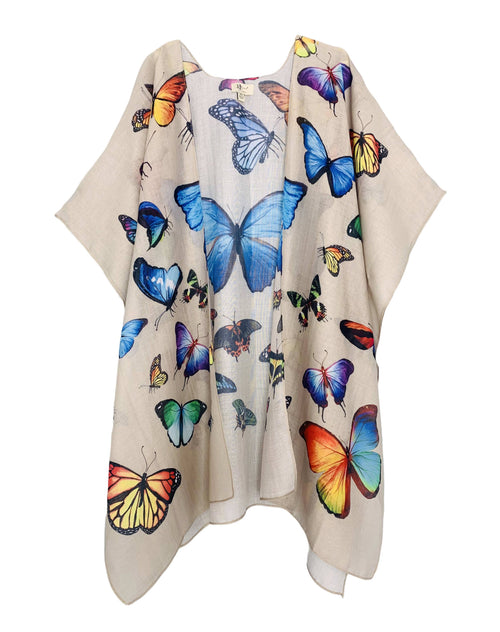 Multi Butterfly Kimono