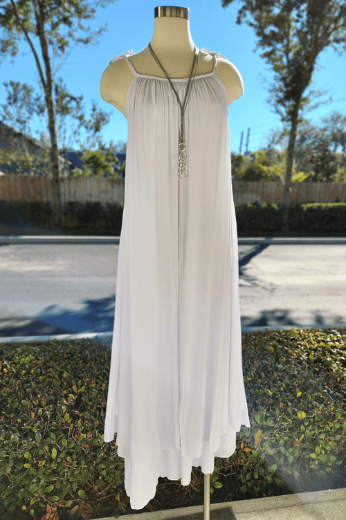 Athena Dress in White
