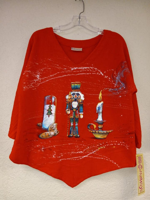 Nutcracker Hand-Painted Top