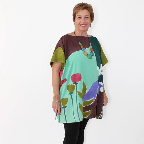 Sylca Garden Blouse  OSFM