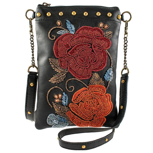 Rebel Rose Mini Crossbody Handbag