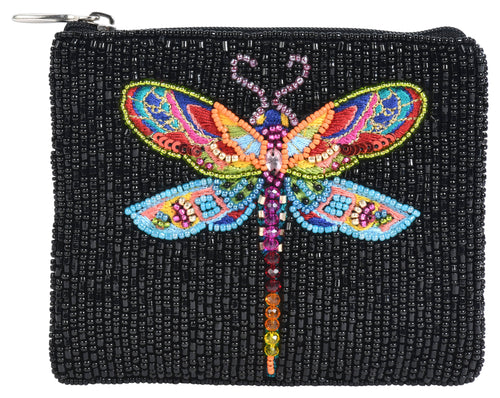 Coin Purse Colorful Dragonfly