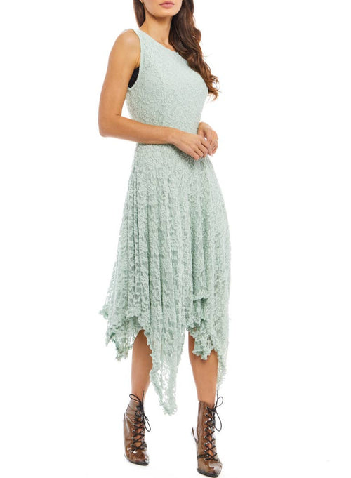 B520 Lace Dress - Light Green